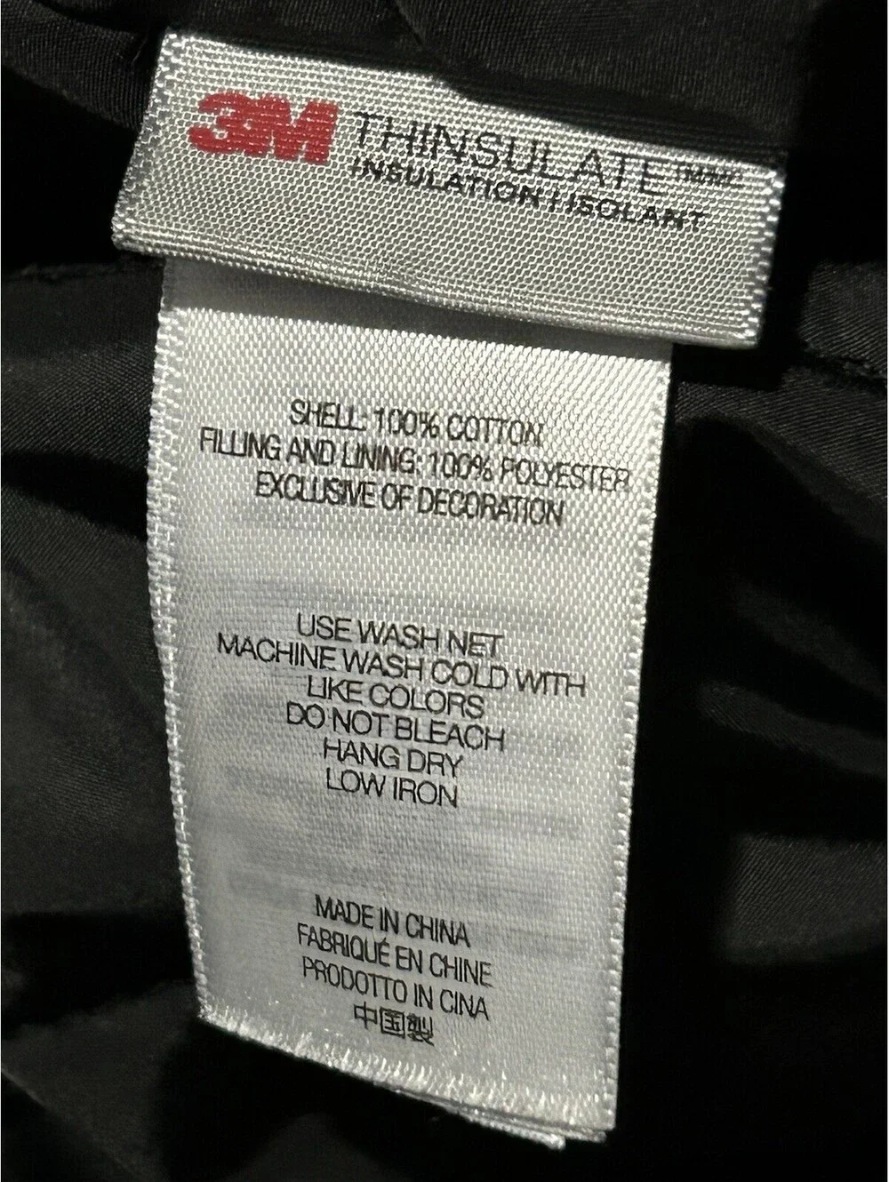 Supreme Hooded Utility Jacket Black FW25 size XL Nice Coat